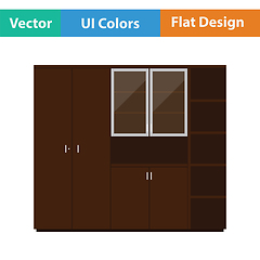 Image showing Office cabinet icon