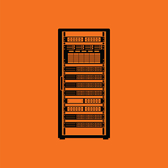 Image showing Server rack icon