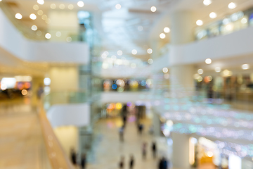 Image showing Blurred shop