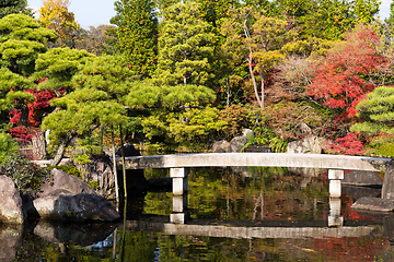 Image showing Kokoen Garden in Himeji city of Japan
