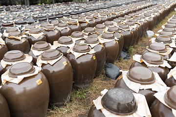 Image showing Barrel of Vinegar