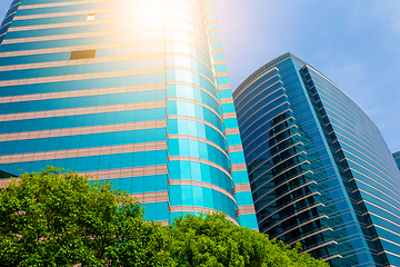 Image showing Skyscraper from low angle