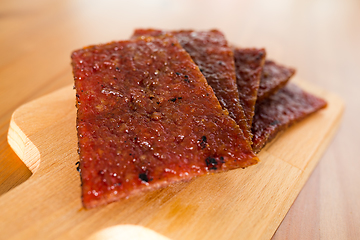Image showing Dried pork 