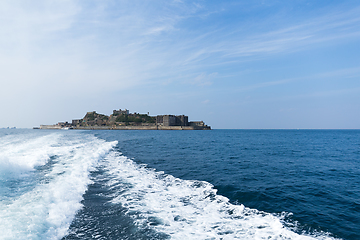 Image showing Abandoned Hashima Island in nagasaki