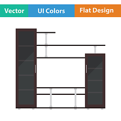 Image showing Media furniture icon