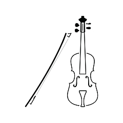 Image showing Violin icon