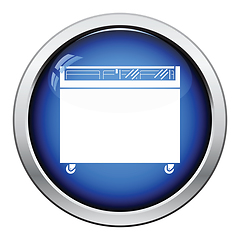 Image showing Supermarket mobile freezer icon