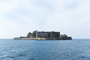 Image showing Gunkanjima in Japan