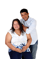 Image showing Happy young East Indian couple smiling