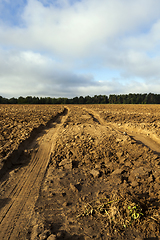 Image showing plowed soil