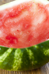 Image showing green watermelon