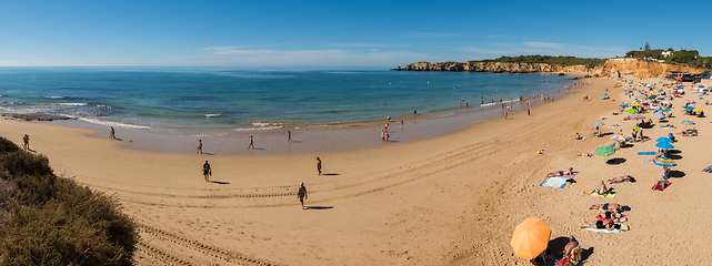 Image showing Vau\'s beach in Portimao, Portugal