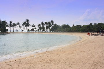 Image showing Sentosa Beach 