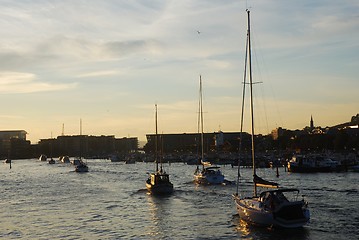 Image showing Sailing to Tønsberg