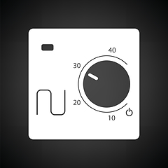 Image showing Warm floor wall unit icon