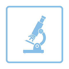 Image showing School microscope icon