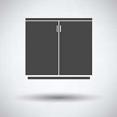 Image showing Office cabinet icon