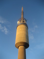 Image showing The Tryvann television tower, Oslo, Norway