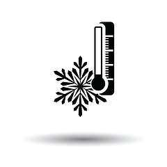 Image showing Winter cold icon