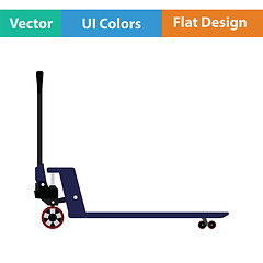 Image showing Hydraulic trolley jack icon