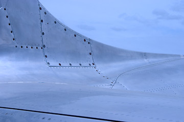 Image showing Jet Airplane Skin Detail 2