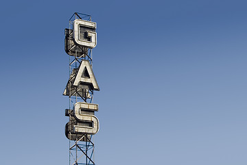 Image showing Gas Sign 3