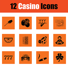 Image showing Casino icon set