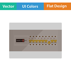 Image showing Circuit breakers box icon