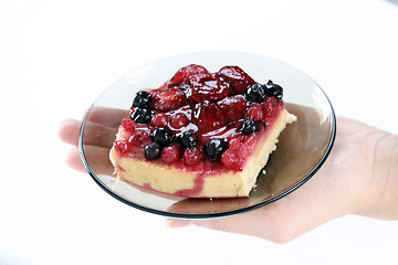 Image showing Strawberry tart