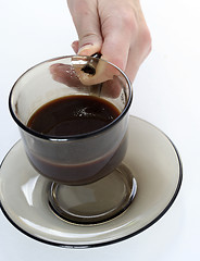 Image showing Cup with coffee