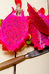 Image showing fresh dragon fruit