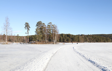 Image showing Norwegian winter landscape