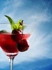 Image showing Cherry Cocktail