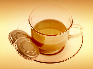 Image showing Cup with coffee