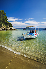 Image showing Colorful Boat