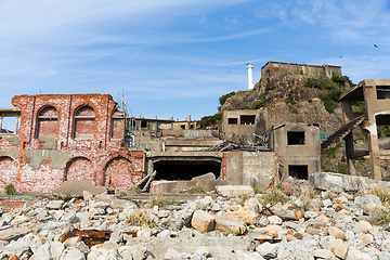 Image showing Hashima Island in Japan