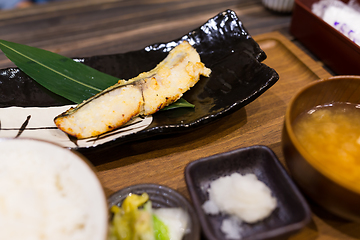 Image showing Japanese fish cuisine