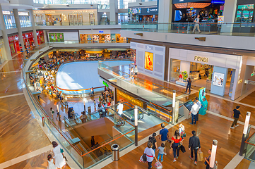 Image showing Marina Bay shopping mall, Singapore