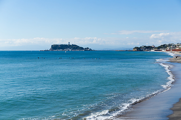 Image showing Kamakura seaside in Japan