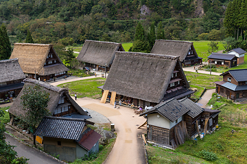 Image showing Historic Japanese old village