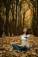 Image showing Yoga woman