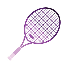 Image showing Tennis racket icon