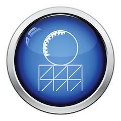 Image showing Roller coaster loop icon