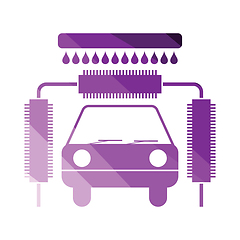 Image showing Car wash icon