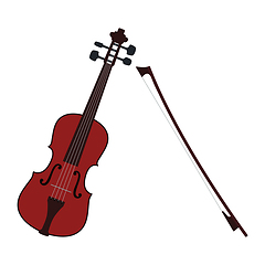 Image showing Violin icon