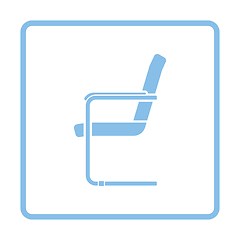 Image showing Guest office chair icon