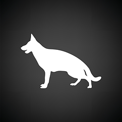 Image showing German shepherd icon