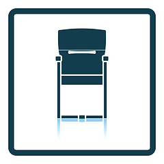 Image showing Guest office chair icon