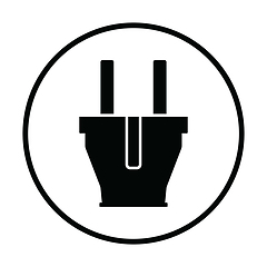 Image showing Electrical plug icon