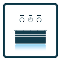 Image showing Office reception desk icon